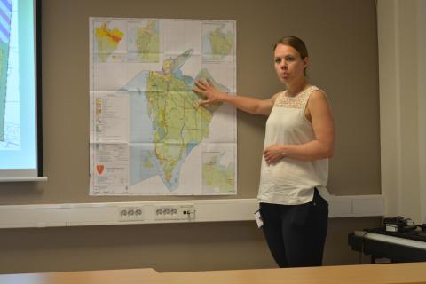 Environmental coordinator and planning officer of Rygge, Charlotte Bryne